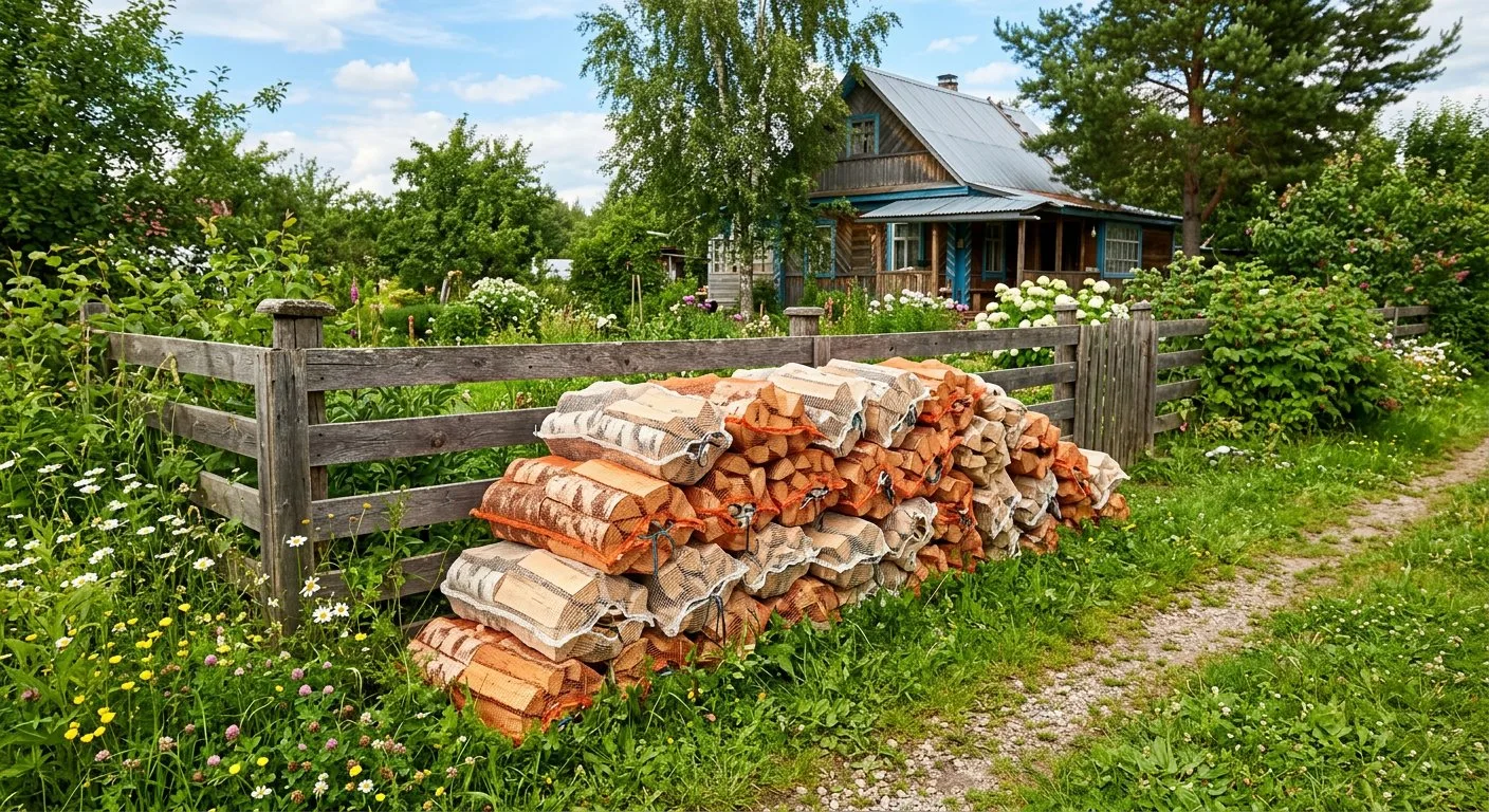 Дрова для дачи в Казани